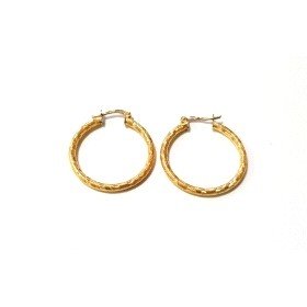 PENDIENTES ARO ORO AMARILLO ITALIANO                                  