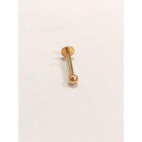 PIERCING  LABIO ORO AMARILLO 2.5M/M                                   