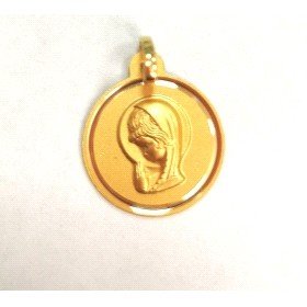 MEDALLAS TIPO A VIRGEN NIÑA REZANDO                                   