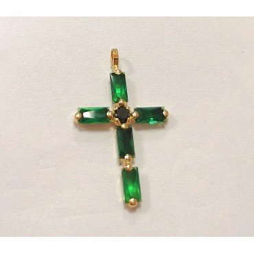 CRUZ ORO AMARILLO PIEDRA                                              