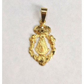 MEDALLAS  VIRGEN DEL ROCIO ORO AMARILLO                               