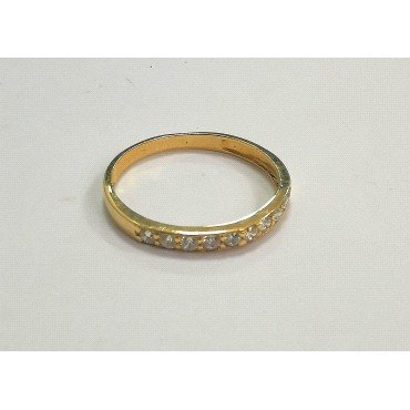 SORTIJA ORO AMARILLO PIEDRA                                           