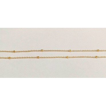 CADENAS ORO AMARILLO 40 CM.                                           