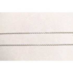CADENAS CADENA ORO BLANCO 40 CM. BILBAO  HUECA                        