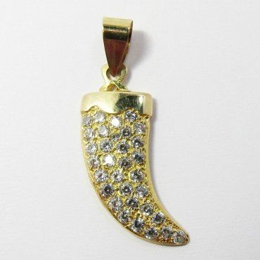 COLGANTE ORO AMARILLO PIEDRA