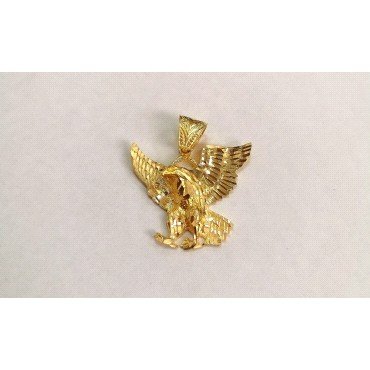 COLGANTE ORO AMARILLO AGUILA                                          