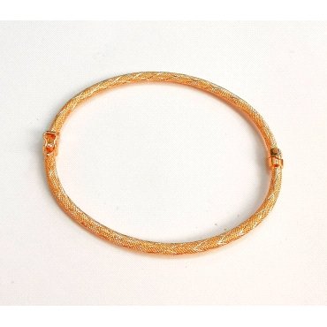 PULSERA ARO ORO ROSA                                                  