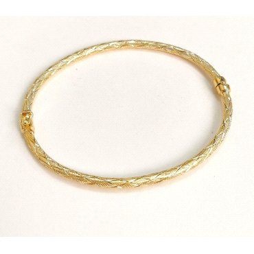 PULSERA ARO ORO AMARILLO                                              