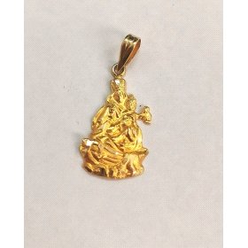 MEDALLAS ORO AMARILLO VIRGEN DEL CARMEN                               