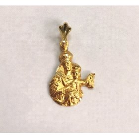 MEDALLAS ORO AMARILLO VIRGEN DEL CARMEN                               