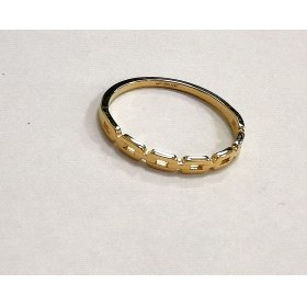 SORTIJA ORO AMARILLO ESLABONES                                        