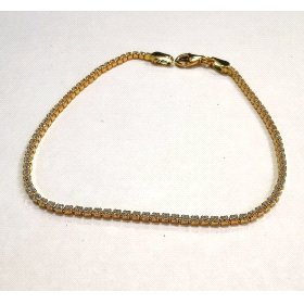 PULSERA SRA. ORO AMARILLO PIEDRA                                      