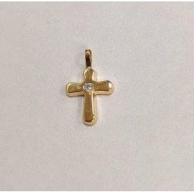 COLGANTE ORO AMARILLO PIEDRA                                          