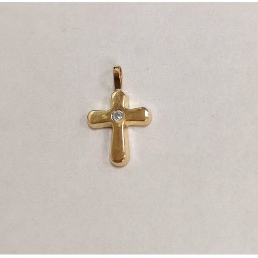 COLGANTE ORO AMARILLO PIEDRA                                          