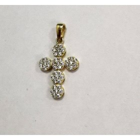 COLGANTE ORO AMARILLO PIEDRA                                          