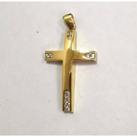 CRUZ ORO AMARILLO PIEDRA                                              