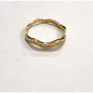 SORTIJA ORO AMARILLO PIEDRA CIRCONITA                                 