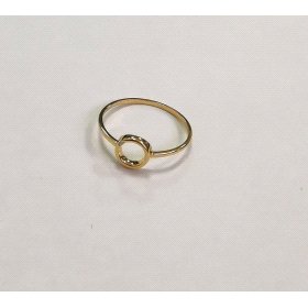 SORTIJA ORO AMARILLO CIRCULO                                          