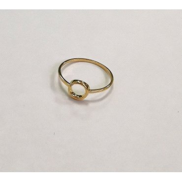 SORTIJA ORO AMARILLO CIRCULO                                          