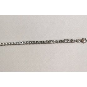 PULSERA SRA. ORO BLANCO PIEDRA                                        