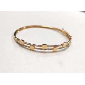 PULSERA SRA.  ARO ORO AMARILLO PIEDRA                                 