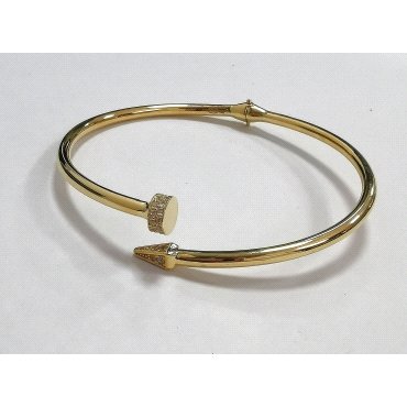 PULSERA SRA. ARO  ORO AMARILLO PIEDRA                                 