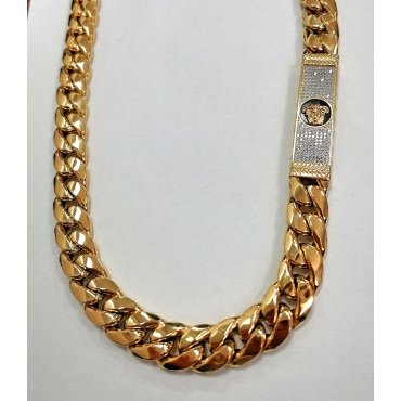 GARGANTILLA ORO AMARILLO PIEDRA VERSACHE 17M/MGROSOR                  
