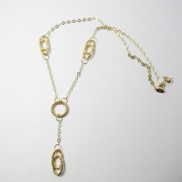 GARGANTILLA ORO AMARILLO ITALIANO LISO