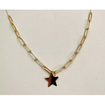 GARGANTILLA  ESTRELLA ORO AMARILLO                                    