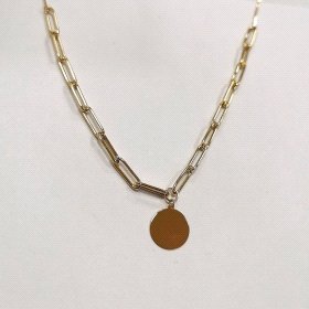 GARGANTILLA CHAPA ORO AMARILLO                                        