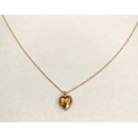 GARGANTILLA  CORAZON ORO AMARILLO                                     