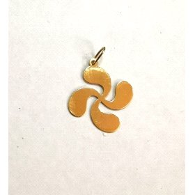 COLGANTE ORO AMARILLO LAUBURU                                         