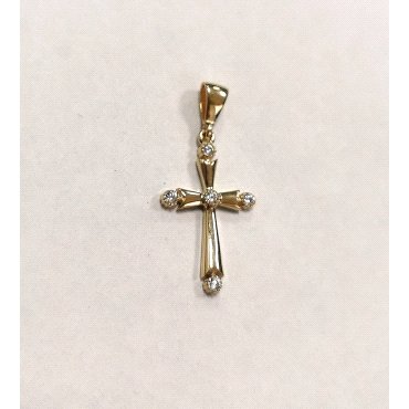 CRUZ ORO AMARILLO PIEDRA                                              
