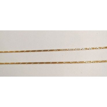CADENAS AMARILLO CARTIER MACIZA  60 CM.                               