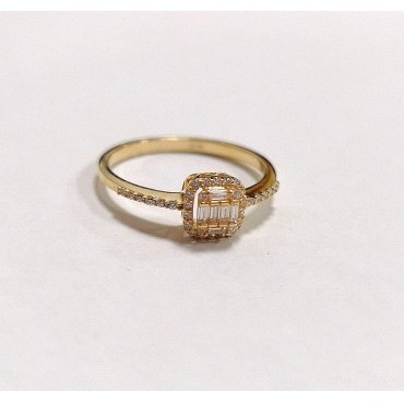 SORTIJA ORO AMARILLO PIEDRA                                           