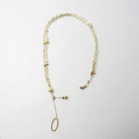 GARGANTILLA ORO BICOLOR ITALIANO LISO