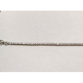 PULSERA SRA. ORO BLANCO PIEDRA                                        