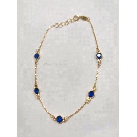PULSERA SRA. ORO AMARILLO PIEDRA                                      