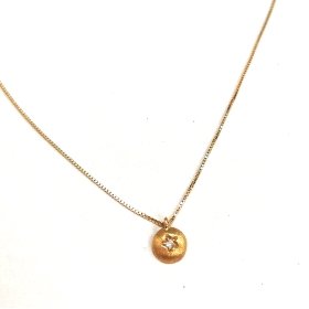 GARGANTILLA ORO AMARILLO PIEDRA                                       