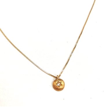GARGANTILLA ORO AMARILLO PIEDRA                                       