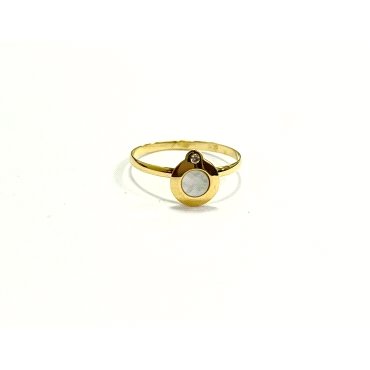 SORTIJA ORO AMARILLO PIEDRA                                           