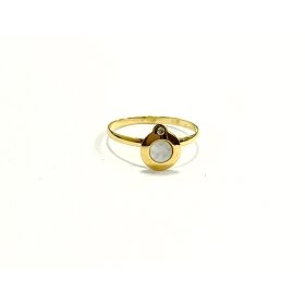 SORTIJA ORO AMARILLO PIEDRA                                           