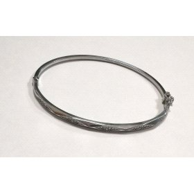 PULSERA SRA. ORO BLANCO PIEDRA                                        