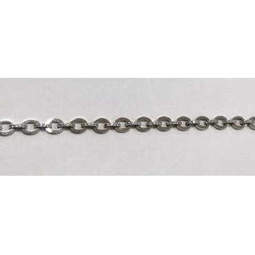 PULSERA SRA. ORO BLANCO PIEDRA                                        