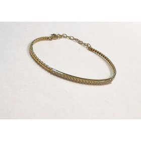 PULSERA ARO  SRA. ORO AMARILLO PIEDRA                                 