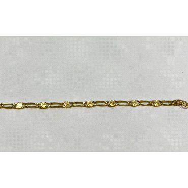 PULSERAS NIÑA ORO AMARILLO COMUNION                                   