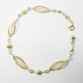 PULSERA SRA. ORO AMARILLO ITALIANO LISO