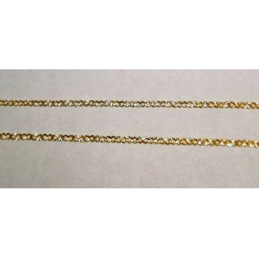 CADENAS AMARILLO 50 CM FANTASIA MACIZA                                