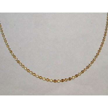 CADENAS AMARILLO 50 CM FANTASIA MACIZA                                