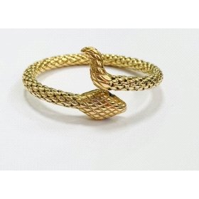 PULSERA ARO ORO AMARILLO ITALIANO PIEDRA                              
